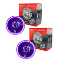 Oracle Lighting 97-06 Jeep Wrangler TJ Pre-Assembled LED Halo Headlights -UV/Purple