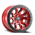Dirty Life Race Wheels DT-1 9303 Crimson Candy Red 17X9