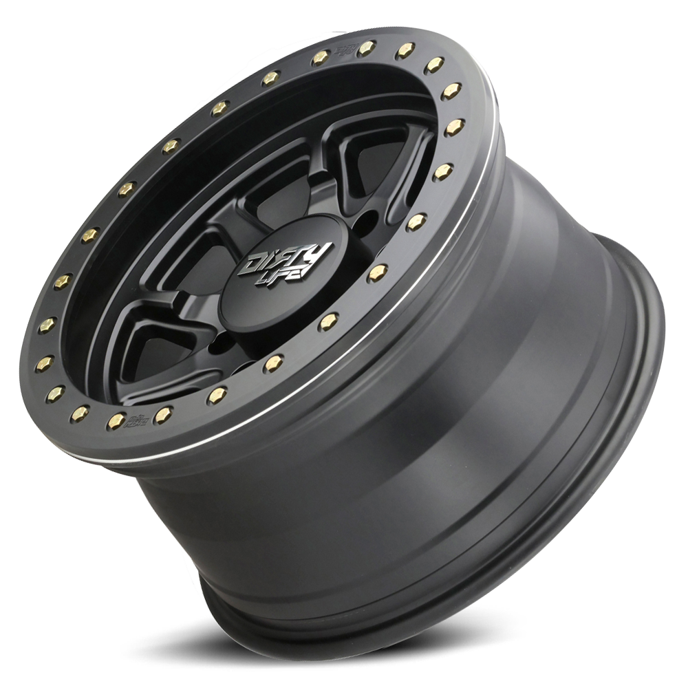Dirty Life Race Wheels DT-2 9304 Satin Black 17X9