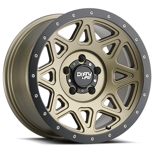 Dirty Life Race Wheels Theory 9305 Matte Gold 17X9