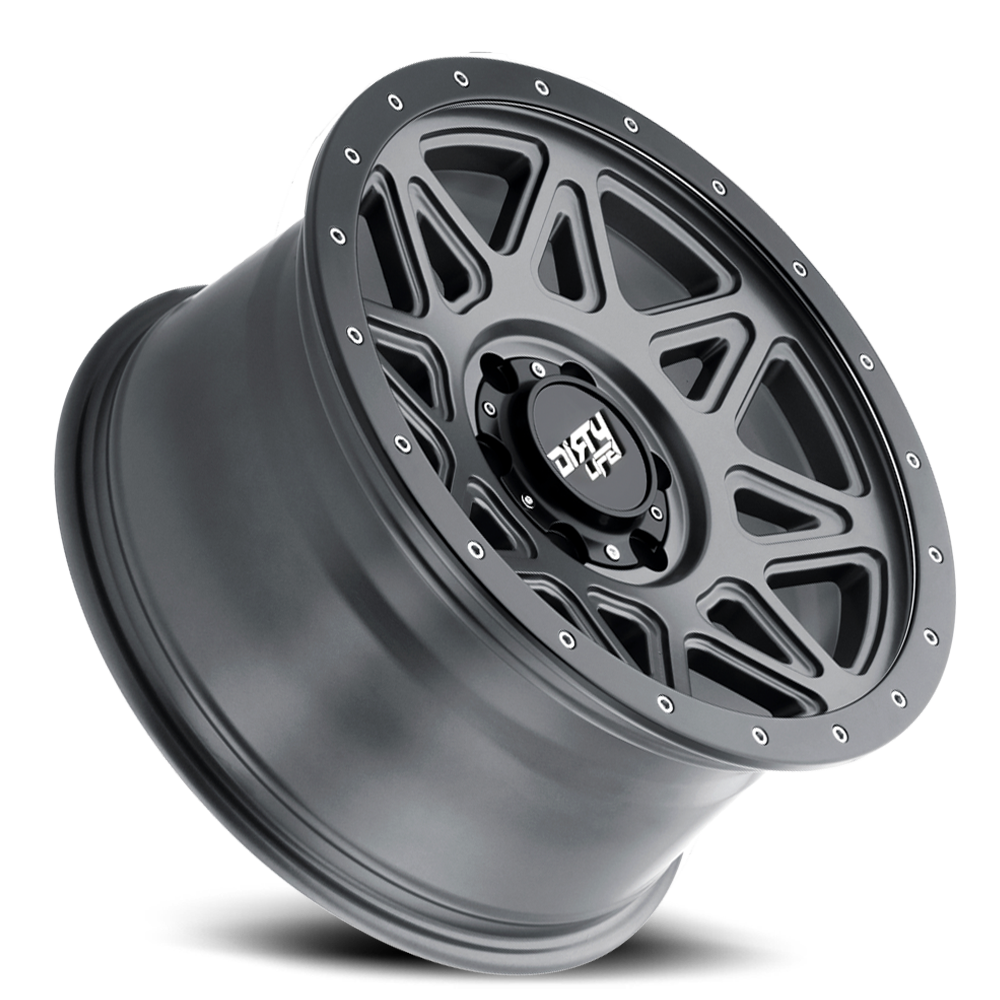 Dirty Life Race Wheels Theory 9305 Satin Gunmetal 18X9