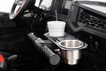 Passenger Grip Handle Dual Cup Holder Polaris RZR 4 900/RZR S 1000 Rough Country