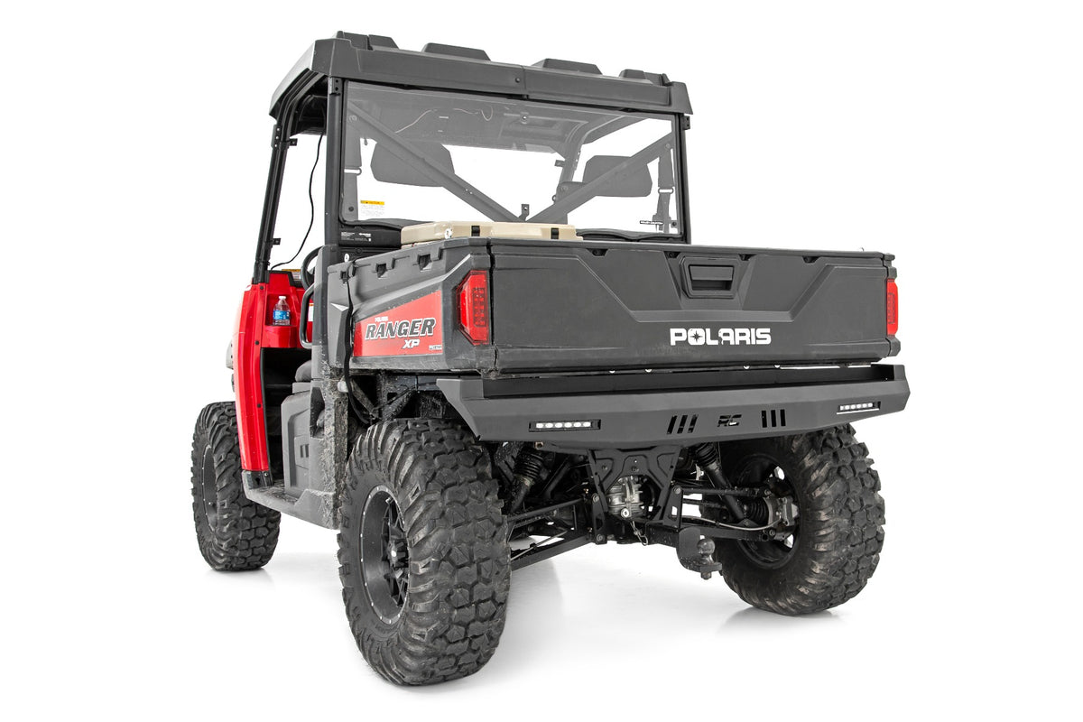 Bumper Rear 6 Inch Black Slimline LED Pair Multiple Makes & Models (Can-Am/Polaris) Rough Country