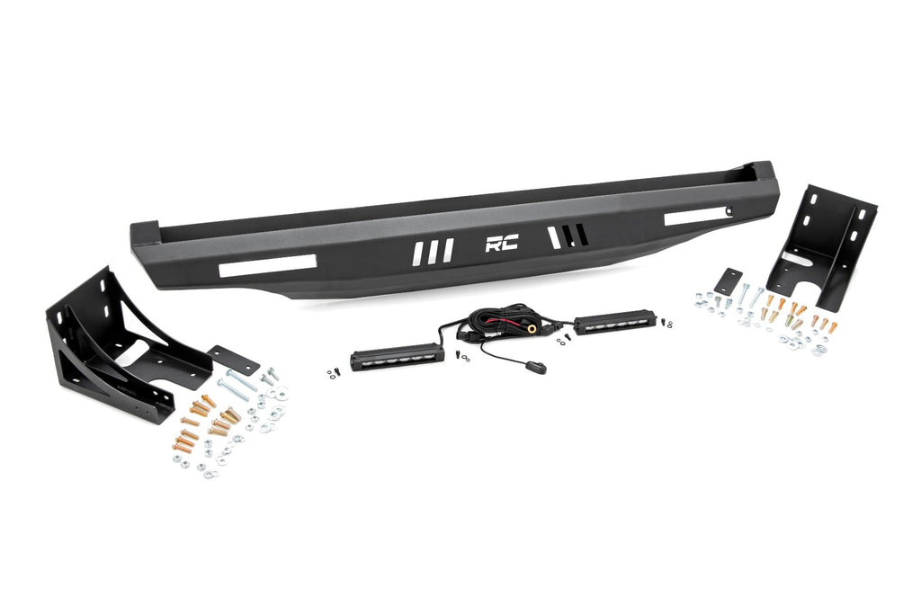 Bumper Rear 6 Inch Black Slimline LED Pair Multiple Makes & Models (Can-Am/Polaris) Rough Country