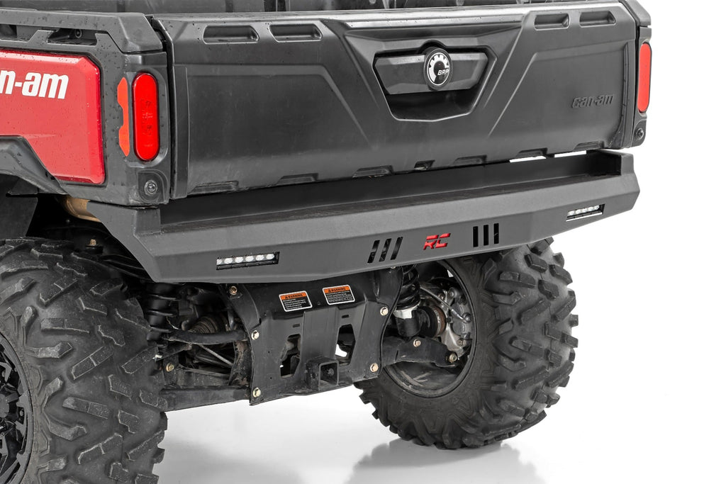 Bumper Rear 6 Inch Black Slimline LED Pair Multiple Makes & Models (Can-Am/Polaris) Rough Country