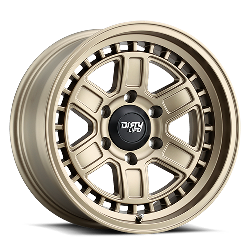 Dirty Life Race Wheels Cage 9308 Matte Gold 17X8.5