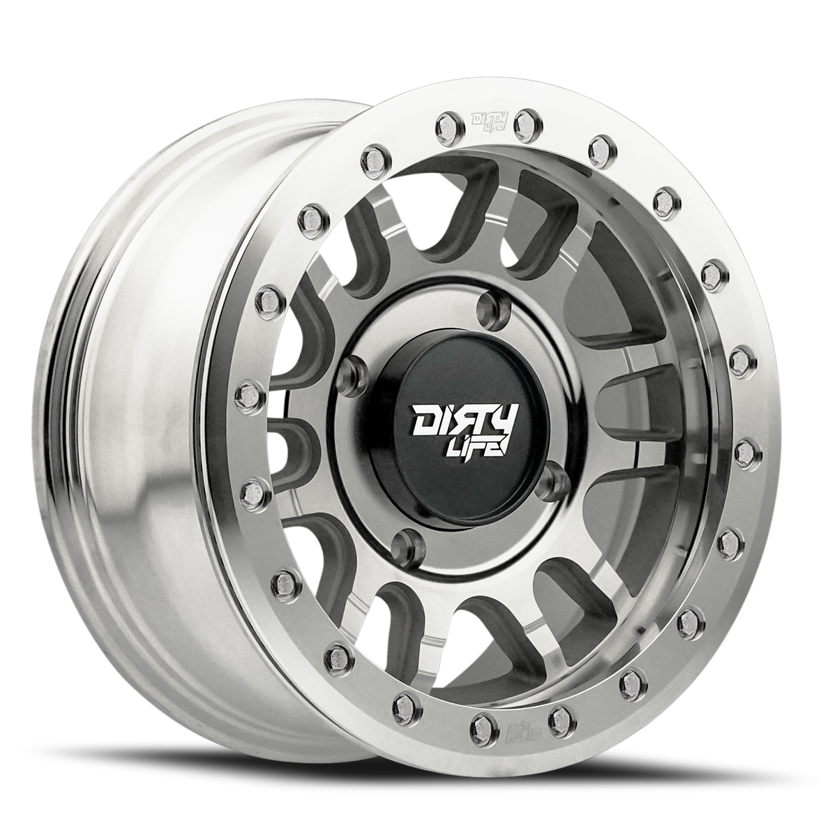 Dirty Life Race Wheels Canyon Pro Sxs 9309R Machined 15X7