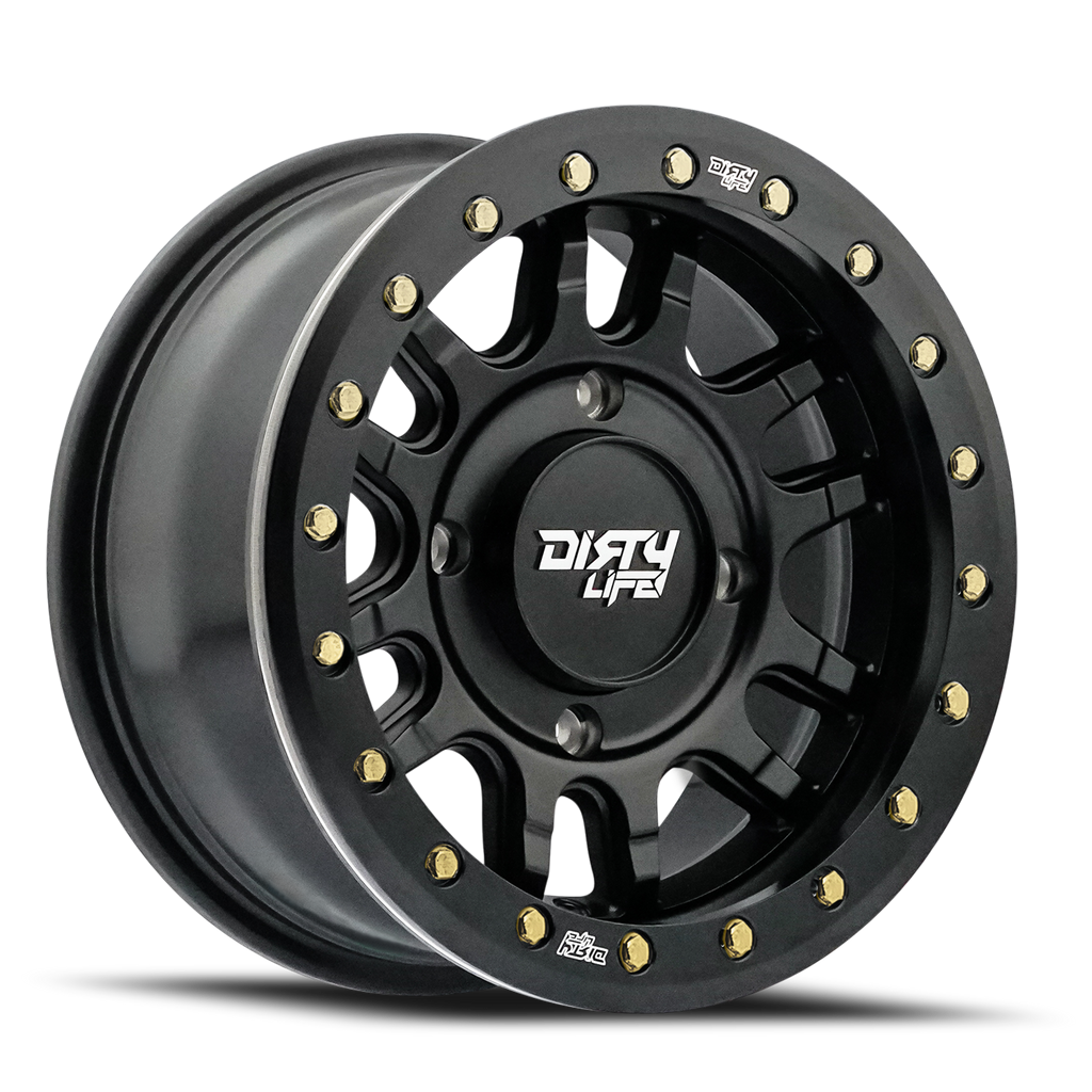 Dirty Life Race Wheels Canyon Pro Sxs 9309R Matte Black 15X7