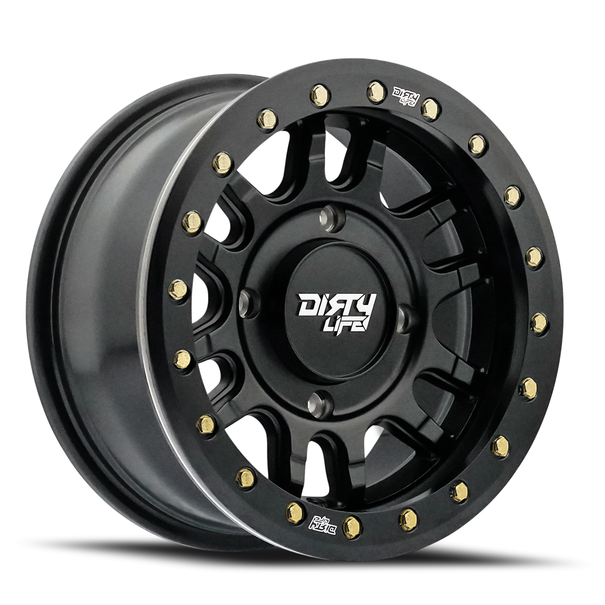 Dirty Life Race Wheels Canyon Pro Sxs 9309R Matte Black 15X7