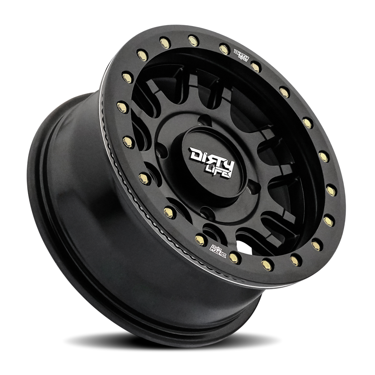 Dirty Life Race Wheels Canyon Pro Sxs 9309R Matte Black 15X7