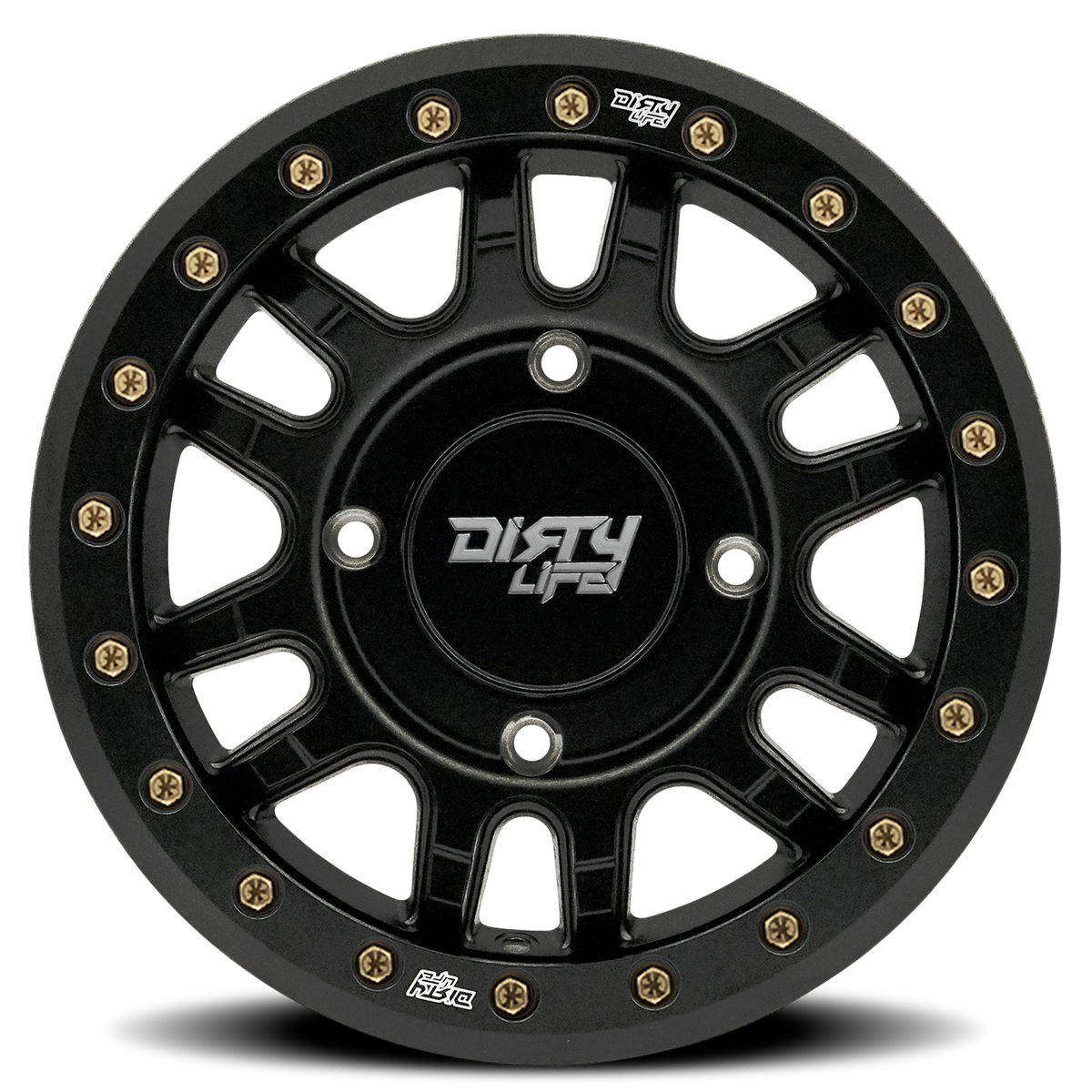 Dirty Life Race Wheels Canyon Pro Sxs 9309R Matte Black 15X7
