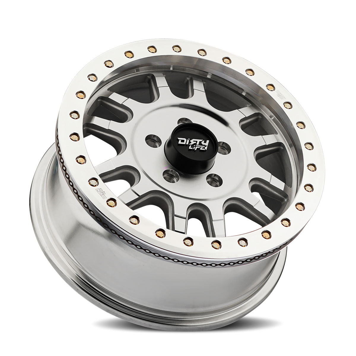 Dirty Life Race Wheels Canyon Pro Sxs 9309R Machined 15X7