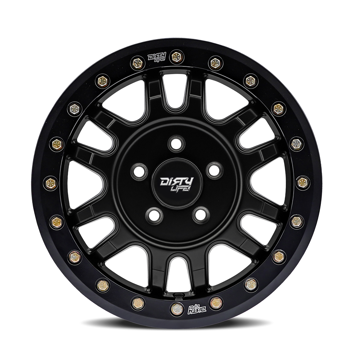 Dirty Life Race Wheels Canyon Pro Sxs 9309R Matte Black 15X7