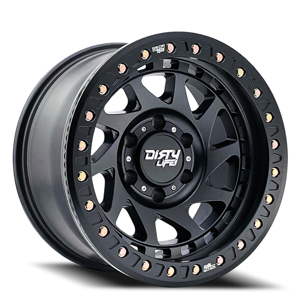 Dirty Life Race Wheels Enigma Race 9313 Matte Black 17X9