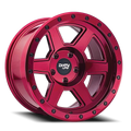 Dirty Life Race Wheels Compound 9315 Crimson Candy Red 20X10