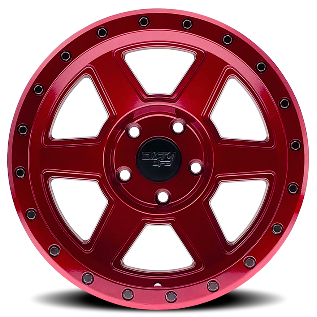 Dirty Life Race Wheels Compound 9315 Crimson Candy Red 20X9