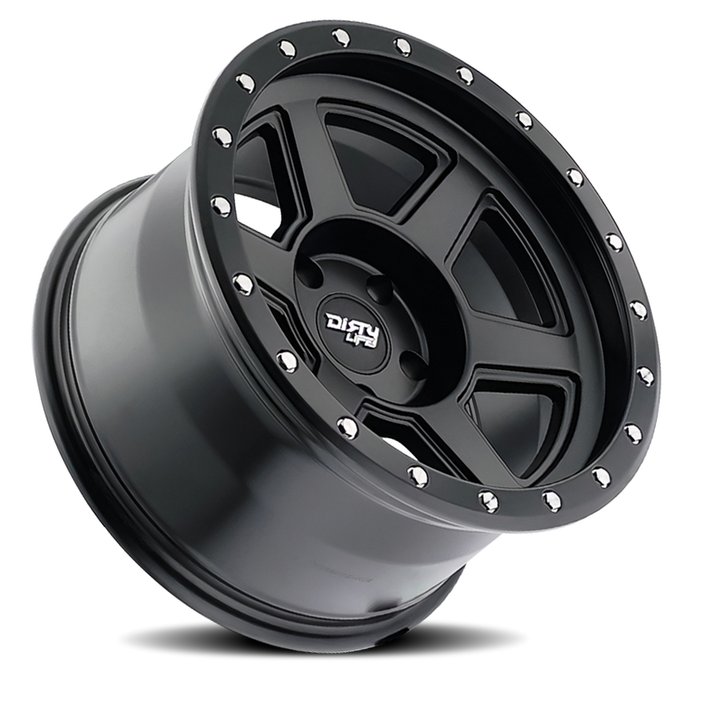Dirty Life Race Wheels Compound 9315 Matte Black 18X9