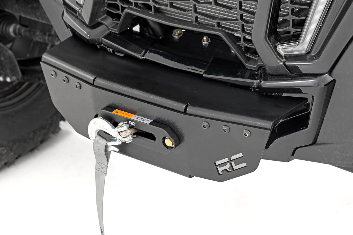 Winch Mount w/ 4500lb Winch Polaris RZR Turbo S4 Rough Country