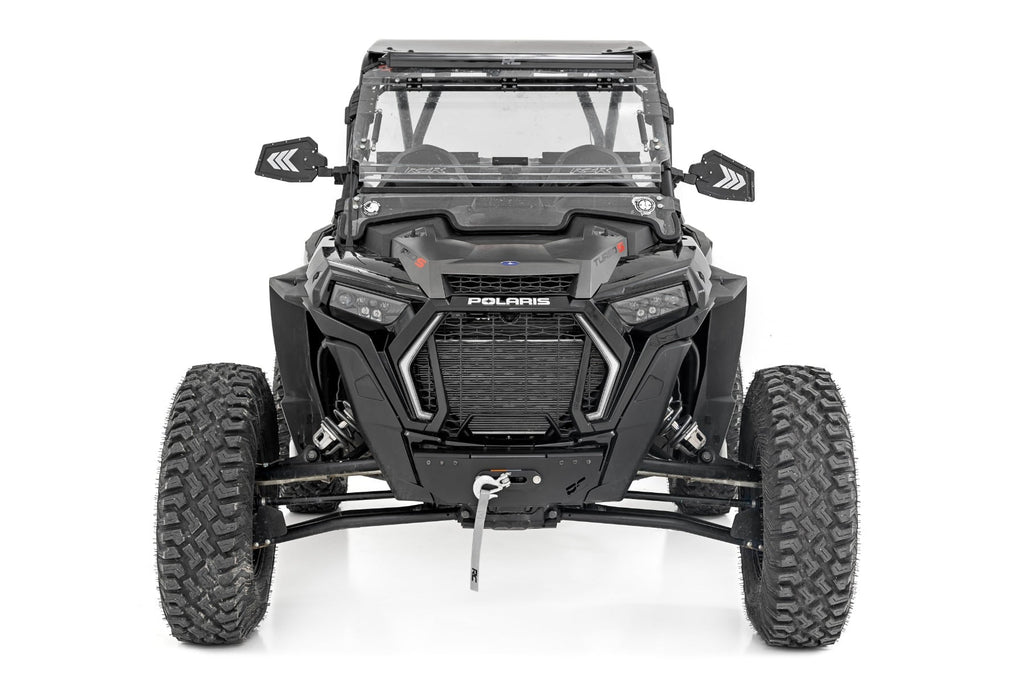 Winch Mount w/ 4500lb Winch Polaris RZR Turbo S4 Rough Country