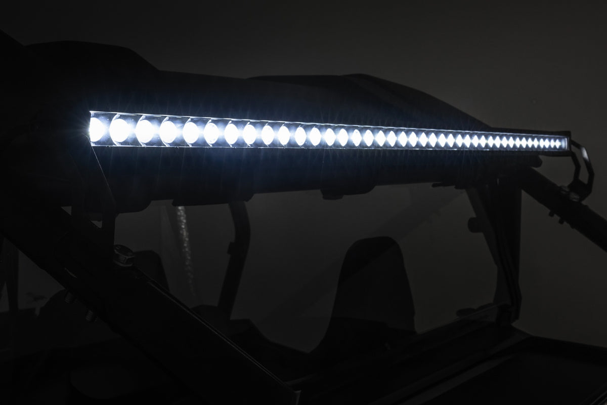 LED Light Kit Rear Mount 40 Inch Single Row Spectrum Series Polaris RZR 1000XP4 (2024) Rough Country