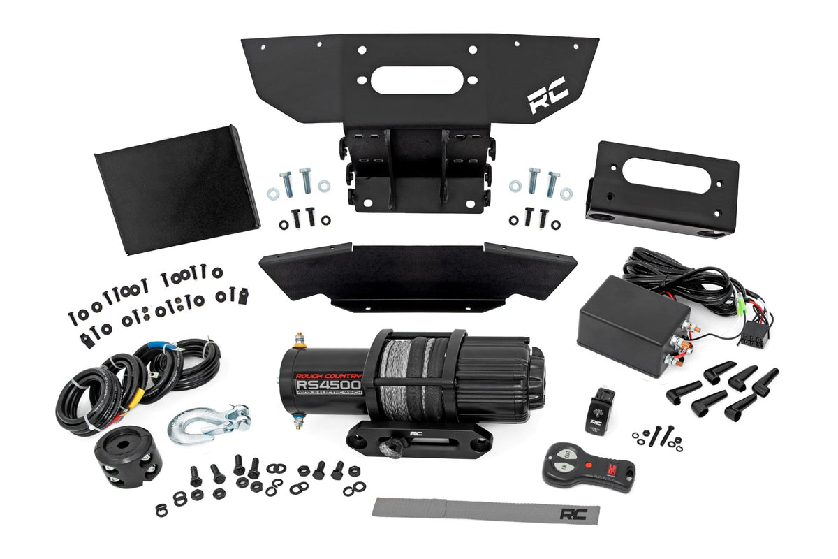 Winch Mount Front RS4500S Polaris RZR XP1000-4 (2024) Rough Country