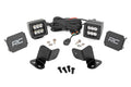 LED Light Kit Rear Mount 2 Inch Black Pair Segway 570 F Rough Country