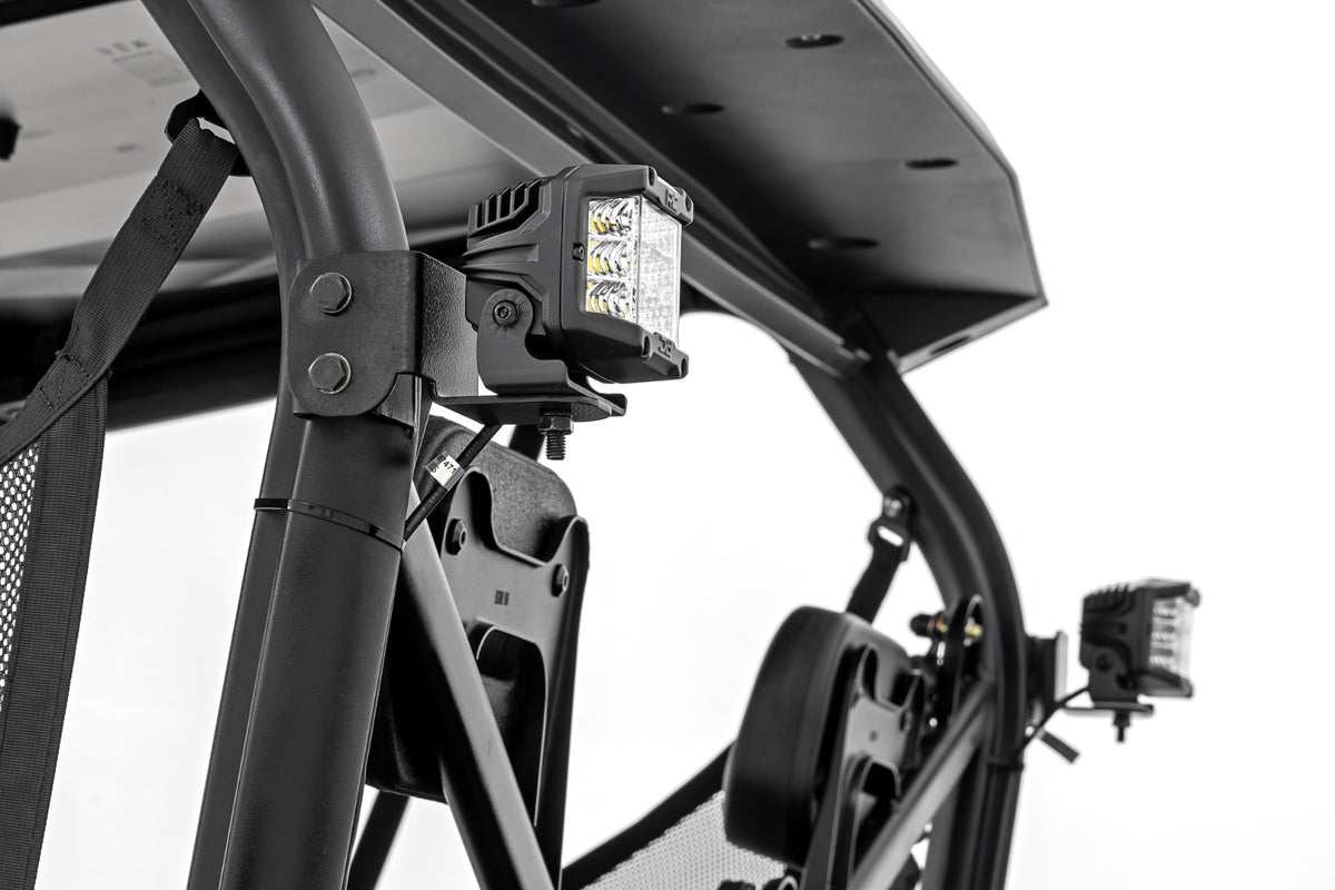 LED Light Kit Rear Mount 2 Inch Black Pair Segway 570 F Rough Country