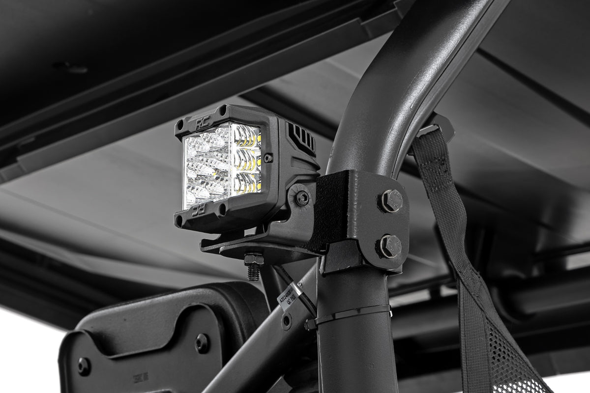 LED Light Kit Rear Mount 2 Inch Black Pair Segway 570 F Rough Country