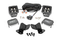 LED Light Kit Rear Mount 2 Inch Black Pair White DRL Segway 570 F Rough Country