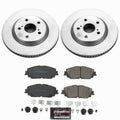 Power Stop 21-24 Lexus ES250 Front Z23 Coated Brake Kit