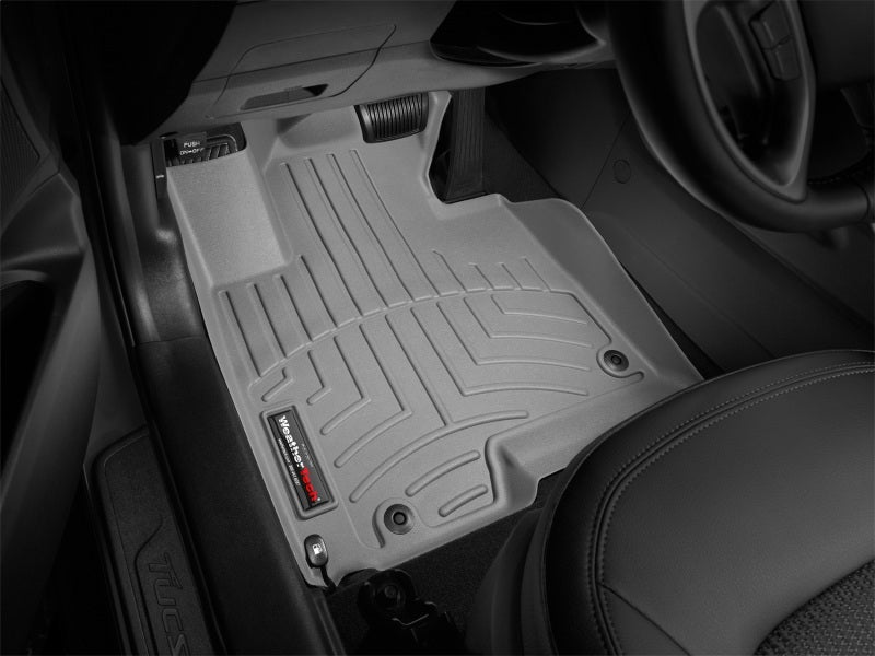 WeatherTech 10-13 Hyundai Tucson Front FloorLiner - Grey