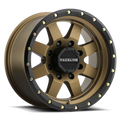 Aluminum Wheels 17x9 Defender 935BZ Bronze Multi Spoke -12 Offset 8 on 170 Bolt Pattern 130.81 Bore Raceline