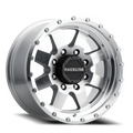 Aluminum Wheels 17x9 Defender 935MC Machined Silver -12 Offset 8 on 170 Bolt Pattern 130.81 Bore Raceline
