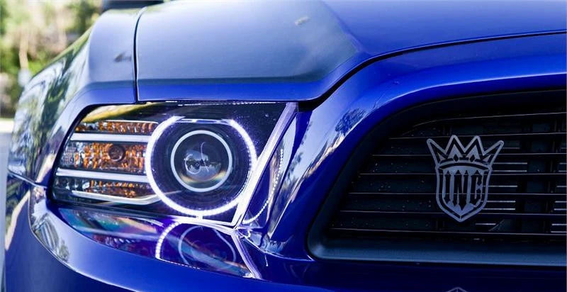 Oracle Ford Mustang 13-14 Halo Kit - HID (Projector) Style - ColorSHIFT w/ BC1 Controller