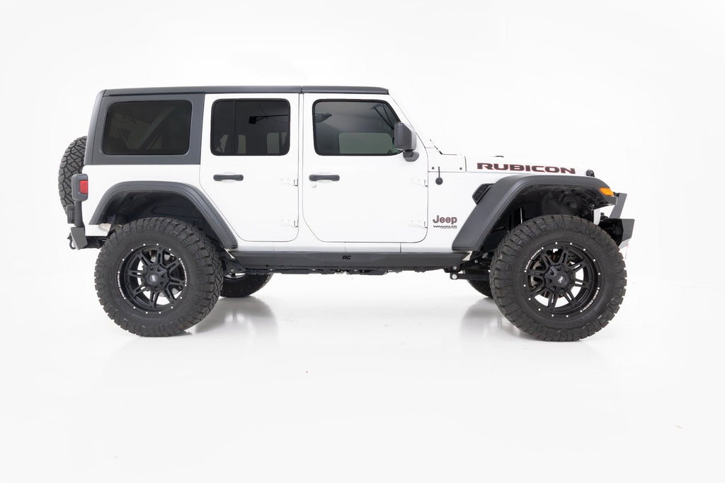 3.5 Inch Lift Kit C/A Drop FR D/S M1 Rubicon Jeep Wrangler Unlimited (24-26) Rough Country