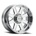 Aluminum Wheels 20x10 Hostage 940C Chrome -19 Offset 6 on 135 Bolt Pattern 87.1 Bore Raceline