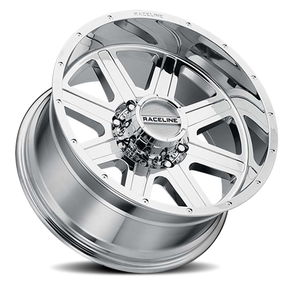 Aluminum Wheels 20x10 Hostage 940C Chrome -19 Offset 6 on 135 Bolt Pattern 87.1 Bore Raceline