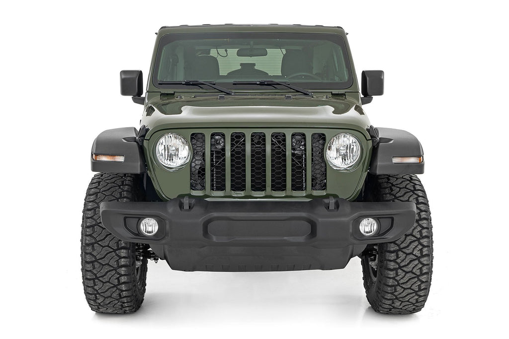 3.5 Inch Lift Kit C/A Drop Front D/S Jeep Wrangler JL 4WD (2024-2026) Rough Country