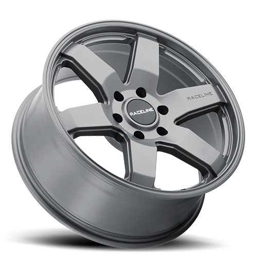 Aluminum Wheels 20x9 Addict 942GS Greystone Gray Multi Spoke 18 Offset 6 on 139.7 Bolt Pattern 106.1 Bore Raceline