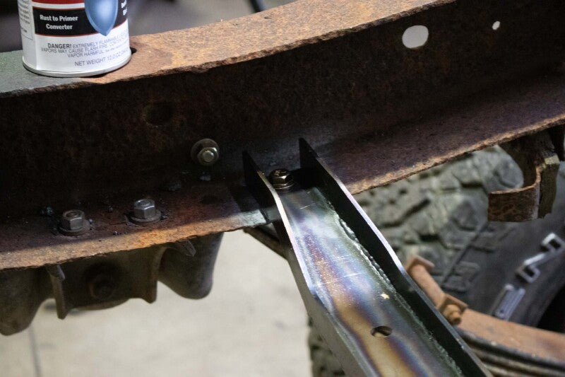 Rust Buster Spare Tire Crossmember Support