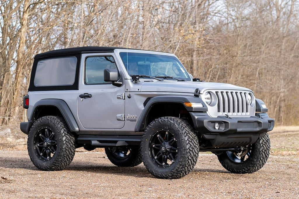 3.5 Inch Lift Kit C/A Drop FR D/S M1 Jeep Wrangler JL 4WD (2024-2026) Rough Country