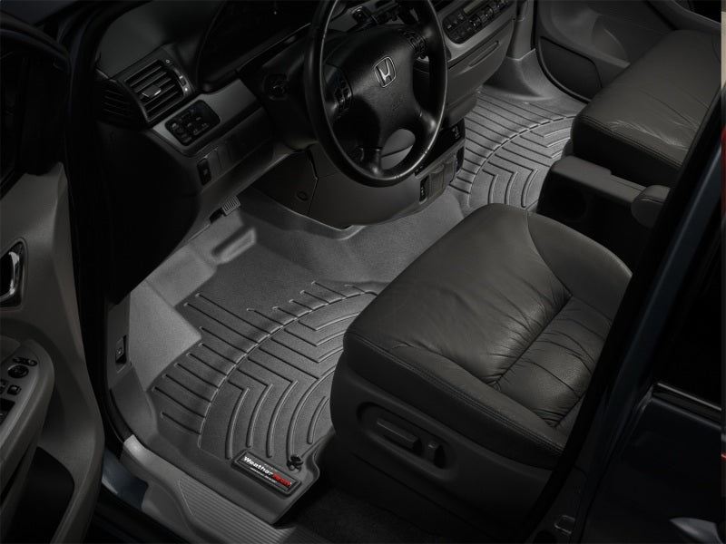 WeatherTech 05-10 Honda Odyssey Front FloorLiner - Black