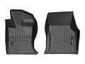 WeatherTech 2017+ Jaguar XE Front FloorLiner - Black (AWD Only)