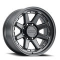 Aluminum Wheels 18x9 Scout 947B Satin Black -12 Offset 8 on 170 Bolt Pattern 125.2 Bore Raceline