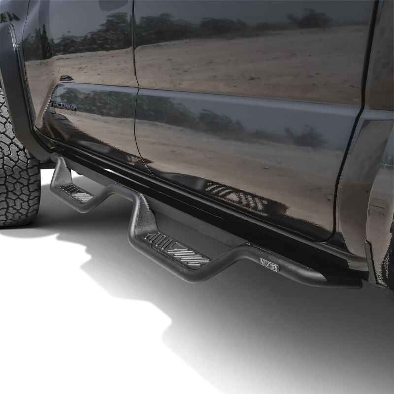 Westin 2024-2026 Toyota Tacoma Dbl Cab Outlaw Drop Nerf Step Bars - Textured Black