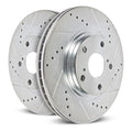 Power Stop 19 Mercedes-Benz Sprinter 4500 Rear Drilled & Slotted Rotor (Pair)