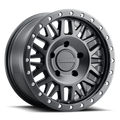 Aluminum Wheels 16x8 Ryno 951B Satin Black 0 Offset 5 on 127 Bolt Pattern 78.1 Bore Raceline