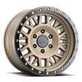 Aluminum Wheels 17x9 Ryno 951BZ Textured Bronze Gold -12 Offset 8 on 170 Bolt Pattern 125.2 Bore Raceline
