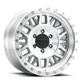 Aluminum Wheels 17x9 Ryno 951MC Machined Silver -12 Offset 8 on 180 Bolt Pattern 124.2 Bore Raceline