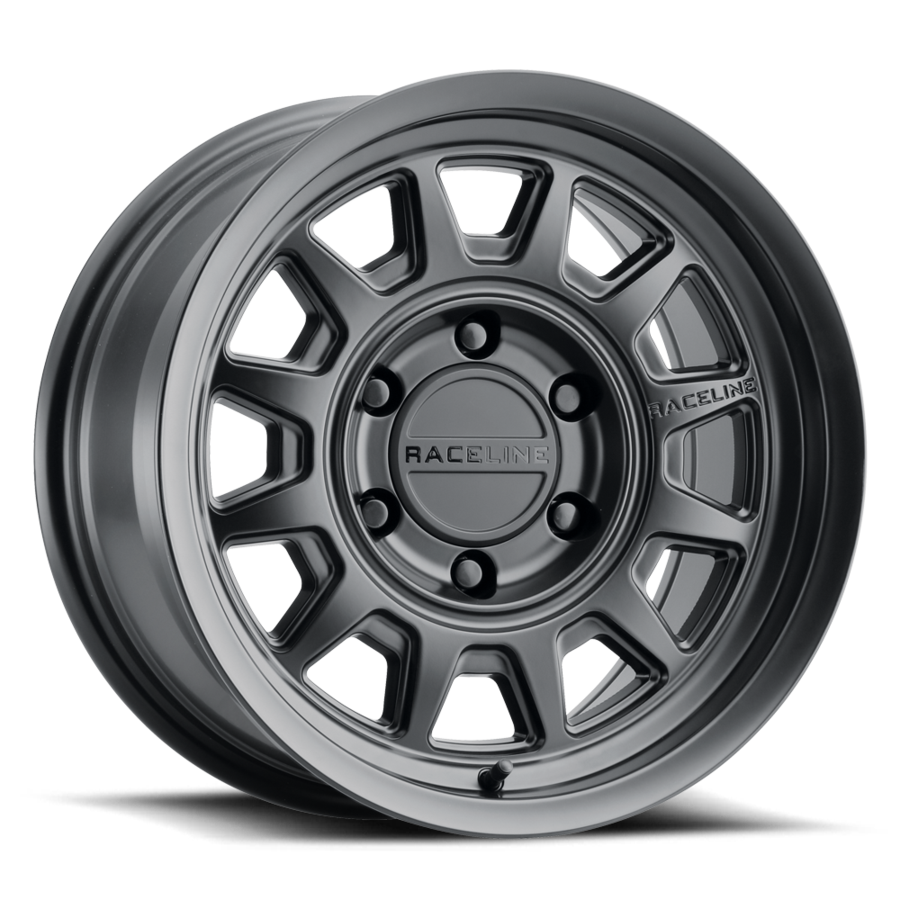 Aluminum Wheels 17x8.5 Aero HD 952B Satin Black 18 Offset 6 on 135 Bolt Pattern 87.1 Bore Raceline